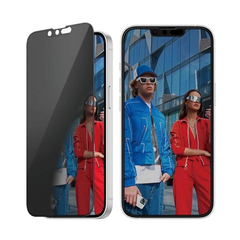 PanzerGlass ® Privacy Screen Protector iPhone 16e | 14 | 13 | 13 Pro | Ultra-Wide Fit w. EasyAligner Proteção de ecrã transparente Apple 1 unidade(s)