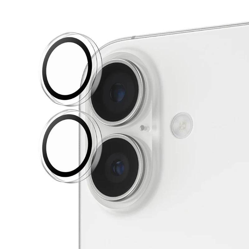 PanzerGlass ® Hoops® Camera Lens Protector Transparent iPhone 17 | iPhone 16 | 16 Plus Proteção de ecrã transparente Apple 1 unidade(s)