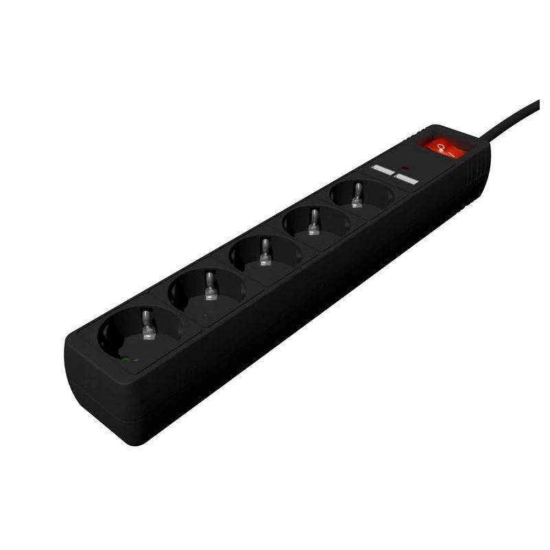 Gembird | Regleta USB 5 tomas 1,5 m