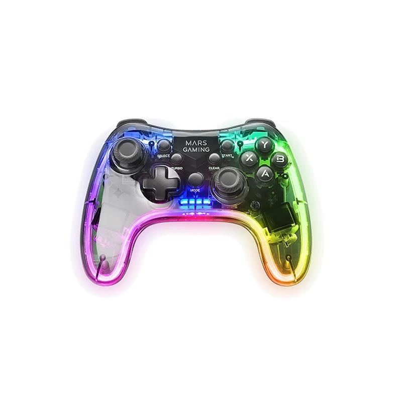 Mars Gaming MGP-24 Preto, Transparente RF Gamepad Android, MAC, PC, PlayStation 4, Playstation 3, Xbox 360