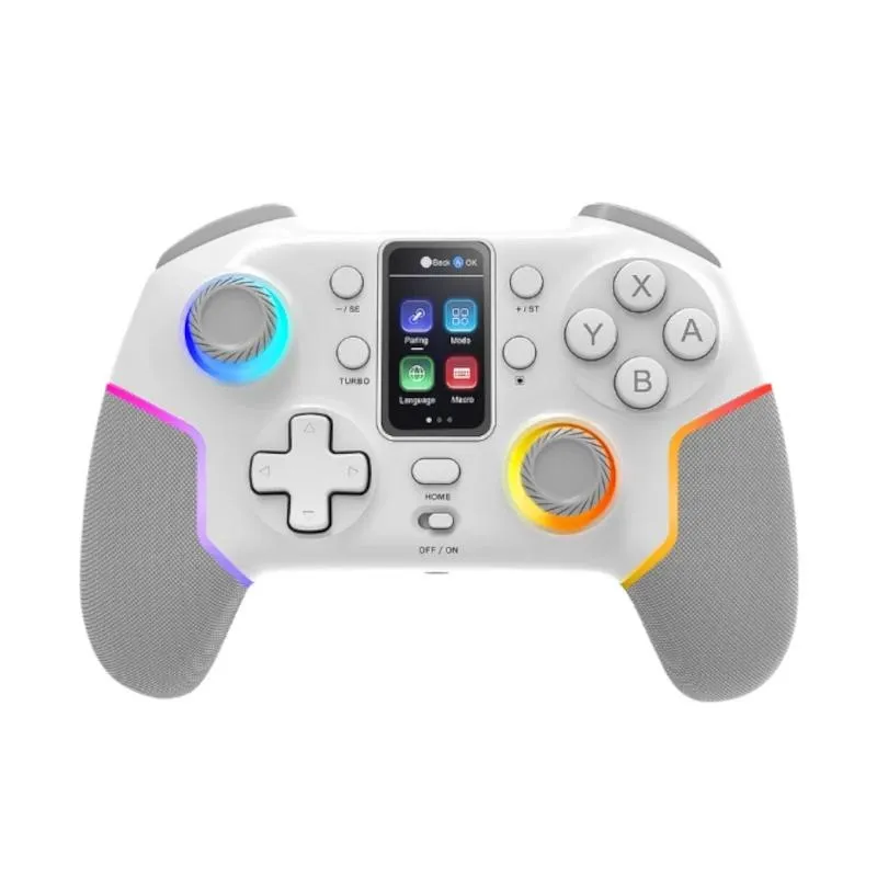 Mars Gaming | Gamepad Tri-Modo LMGPV3W LCD Blanco
