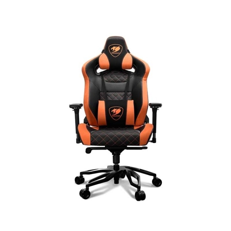 COUGAR TITAN PRO Cadeira de jogos para PC Assento acolchoado Preto, Laranja
