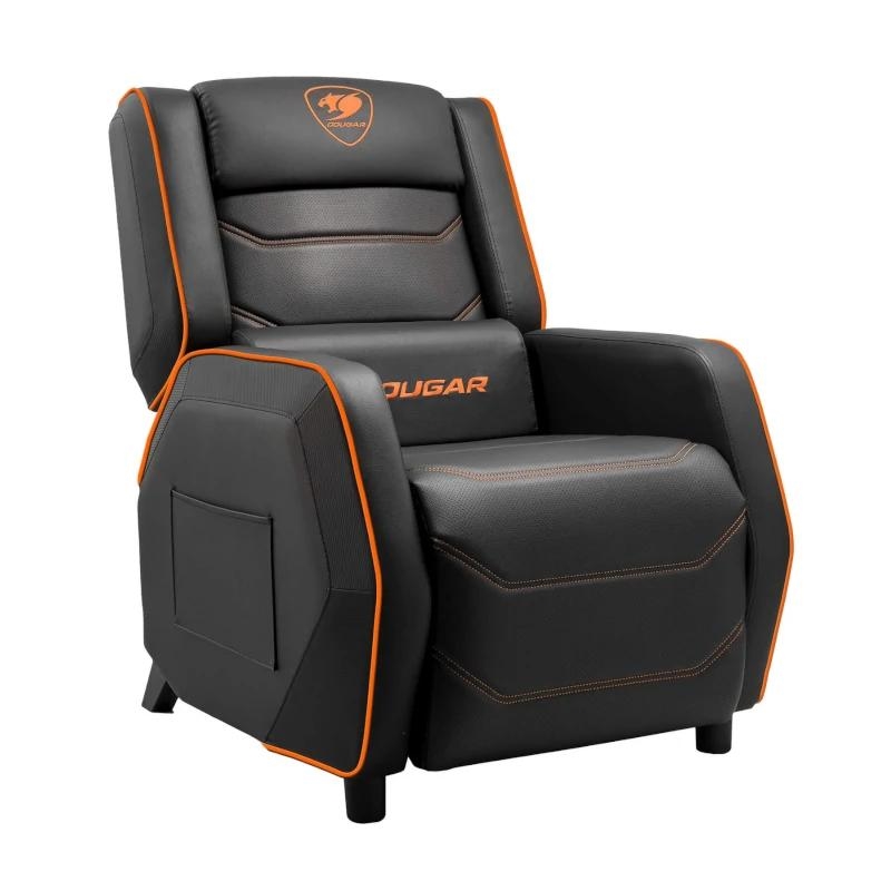 COUGAR CGR-RGS Poltrona de gaming Assento acolchoado Preto, Laranja