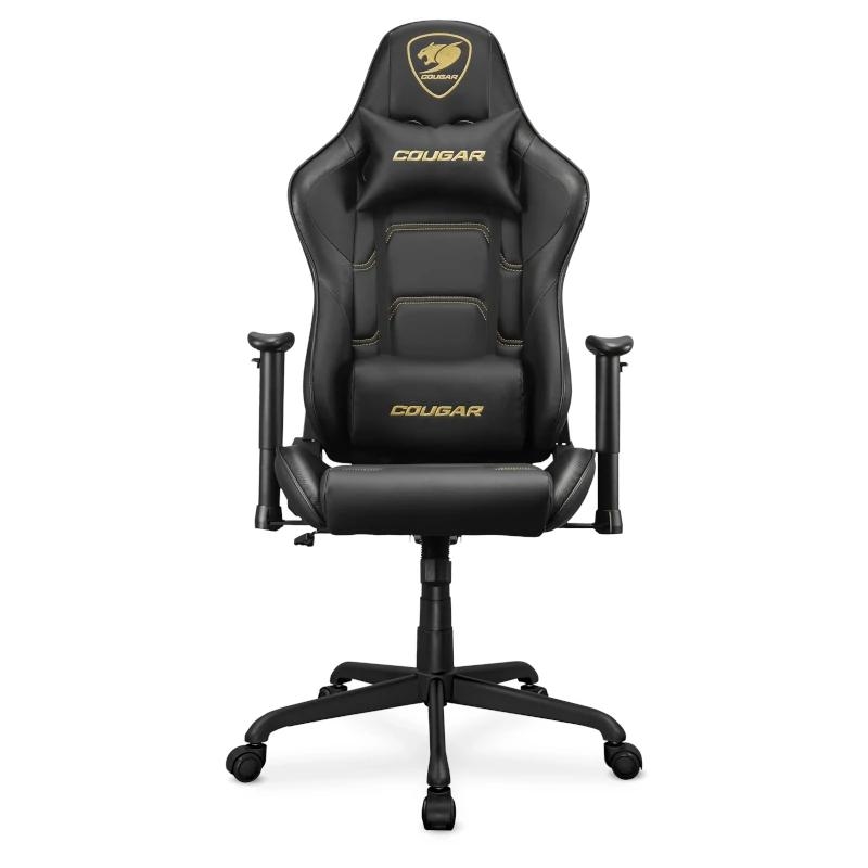 COUGAR CGR-ELI-GLB Cadeira de jogos para PC Assento acolchoado Preto