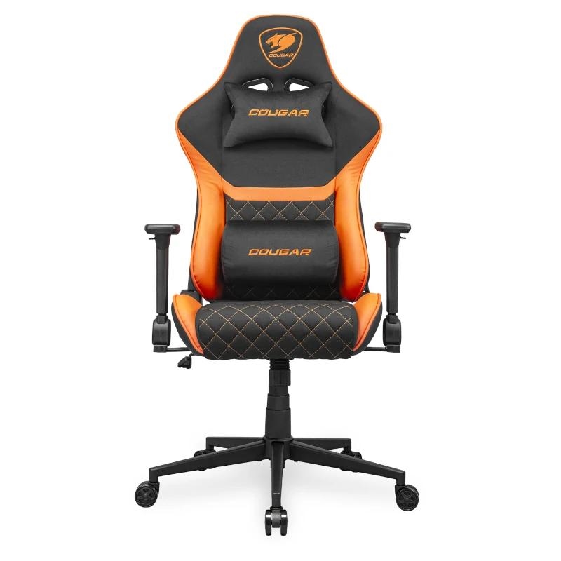 COUGAR CGR-A2F Cadeira de jogos universal Assento estofado e alcochoado Preto, Laranja