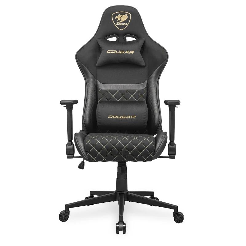 COUGAR CGR-A2F-GLB Cadeira de jogos universal Assento estofado e alcochoado Preto, Dourado