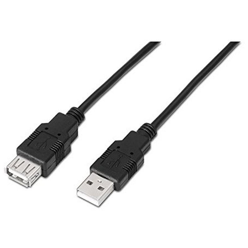 Nanocable 10.01.0203-BK cabo USB USB 2.0 1,8 m USB A Preto