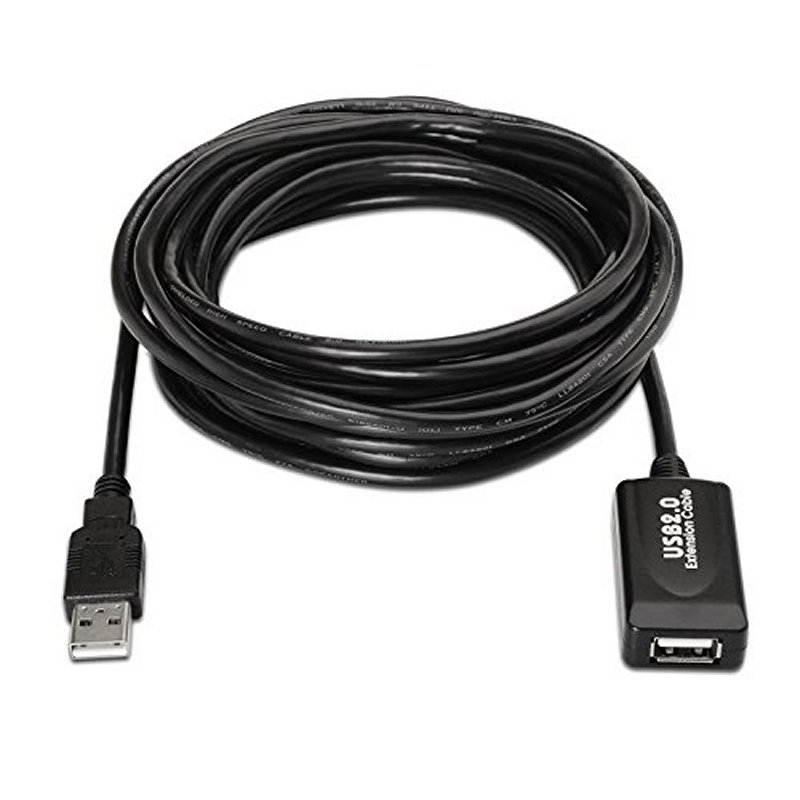 Nanocable 10.01.0211 cabo USB USB 2.0 5 m USB A Preto