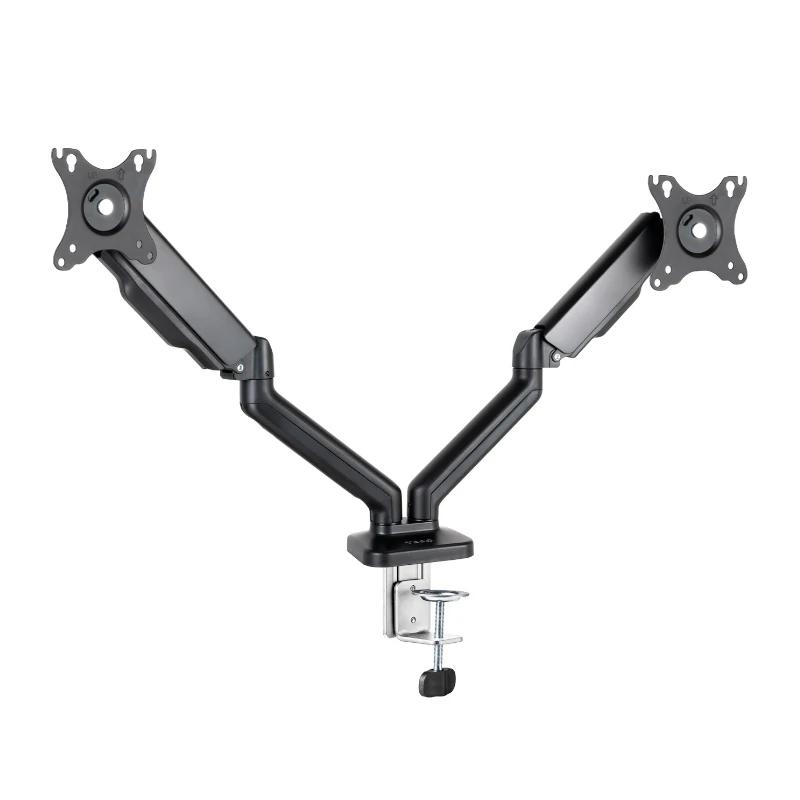 TooQ DB5132TNR-B montagem e suporte para monitores 81,3 cm (32") Secretária Preto