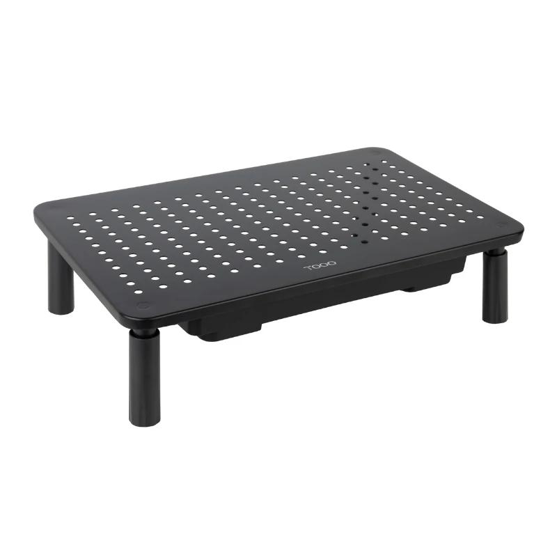 TooQ TQMR087 montagem e suporte para monitores Secretária Preto