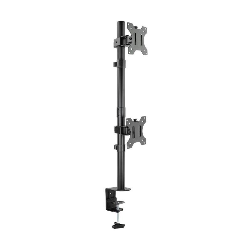 TooQ DB1233TNV-B montagem e suporte para monitores 81,3 cm (32") Secretária Preto