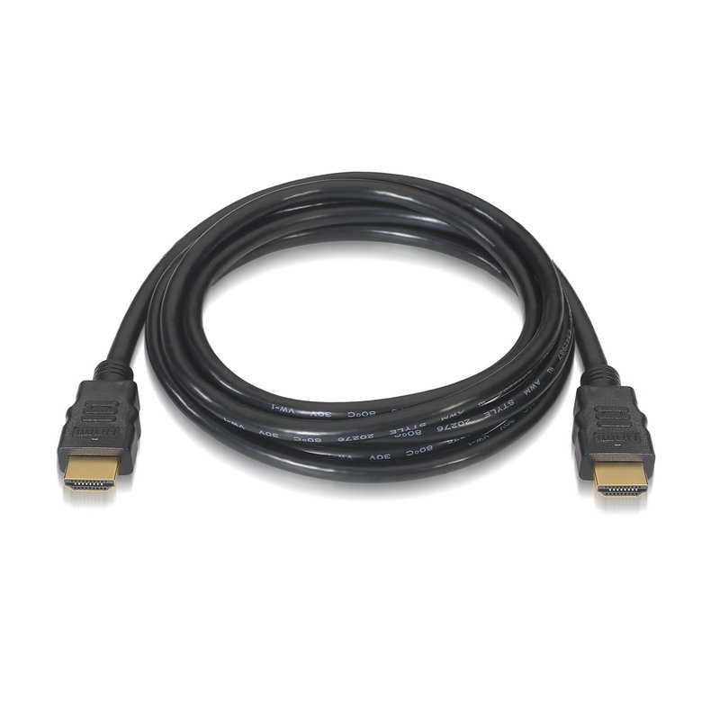 Nanocable HDMI V2.0, 2m cabo HDMI HDMI Type A (Standard) Preto