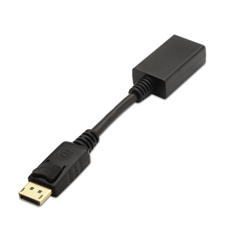Nanocable | Adaptador DisplayPort (M) a HDMI (H) | Preto