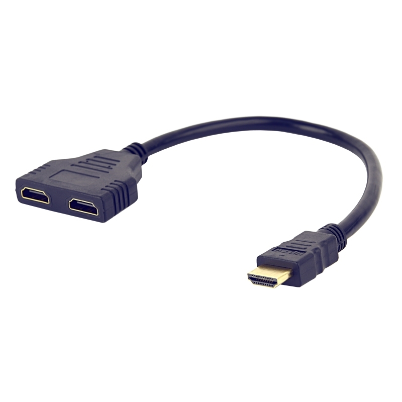 Gembird | Cable Adaptador HDMI(M) a 2xHDMI(H) 0.2Mts