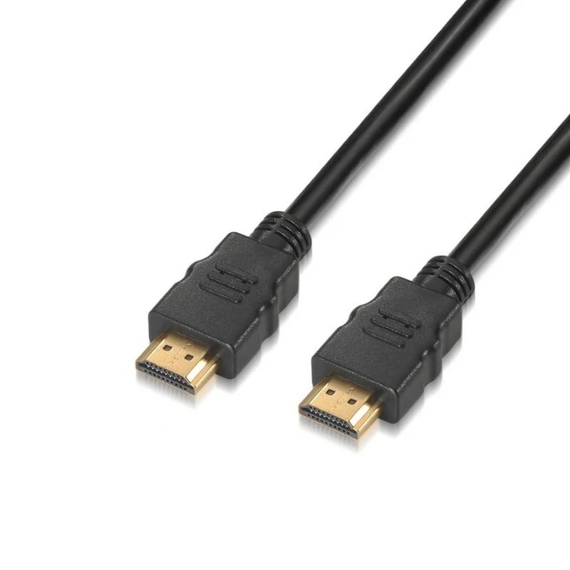 AISENS A120-0118 cabo HDMI 0,5 m HDMI Type A (Standard) Preto