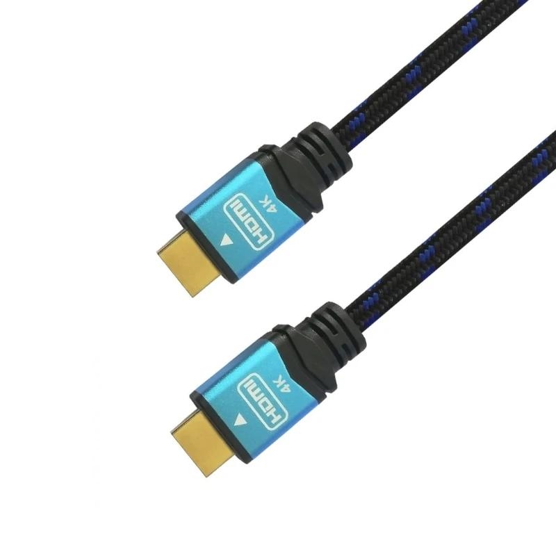 AISENS A120-0355 cabo HDMI 0,5 m HDMI Type A (Standard) Preto, Azul
