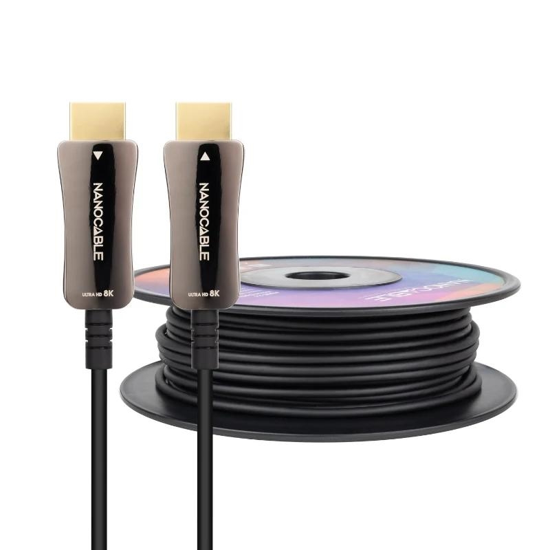 Nanocable | Cable HDMI v2.1 AOC 8K@60HZ 100 | 8K