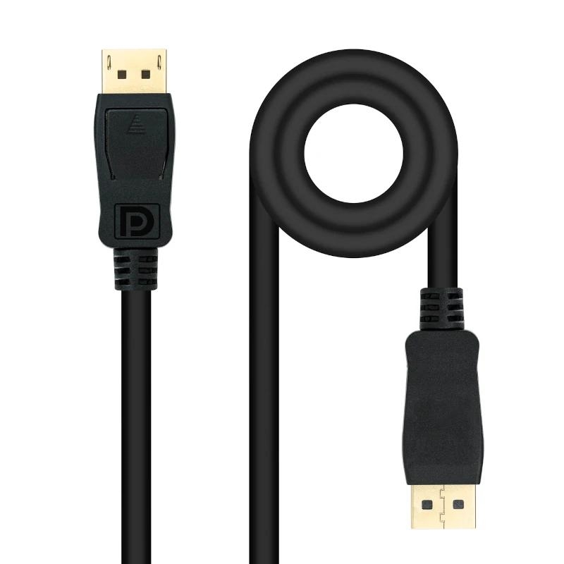 Nanocable 10.15.2601-L150 cabo DisplayPort 1,5 m Preto