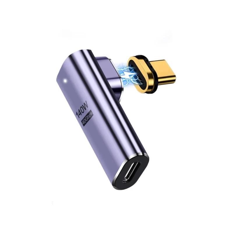 Ewent EC1049 adaptador para cabos USB-C Roxo