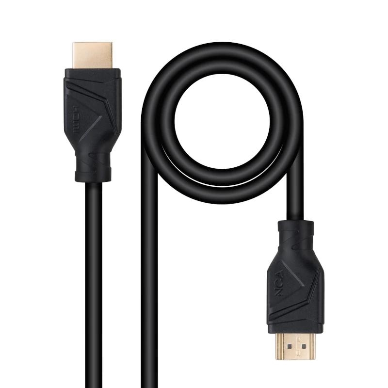 Nanocable 10.15.8302 cabo HDMI 2 m HDMI Type A (Standard) Preto