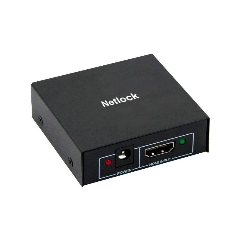 Netlock | Splitter HDMI | 2 Portas | 4K
