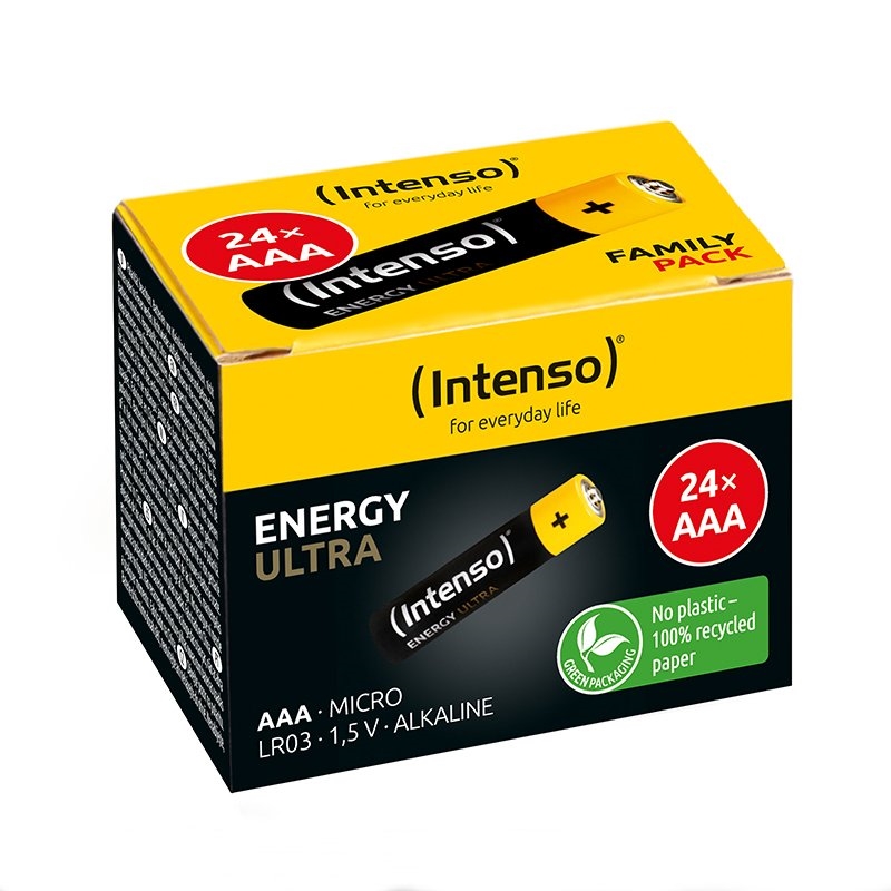 Intenso | Pilha Alcalina energy ultra AAALR03 Caixa-24