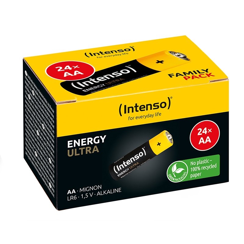Intenso | Pilha Alcalina energia ultra AALR06 Caixa-24