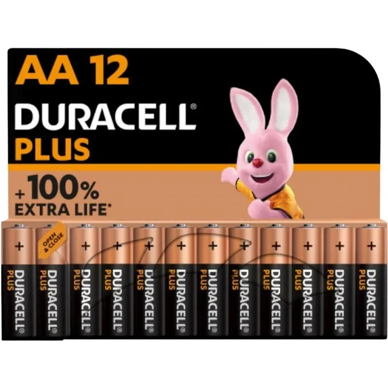 Duracell | Plus Power Pila Alcalina AA LR6