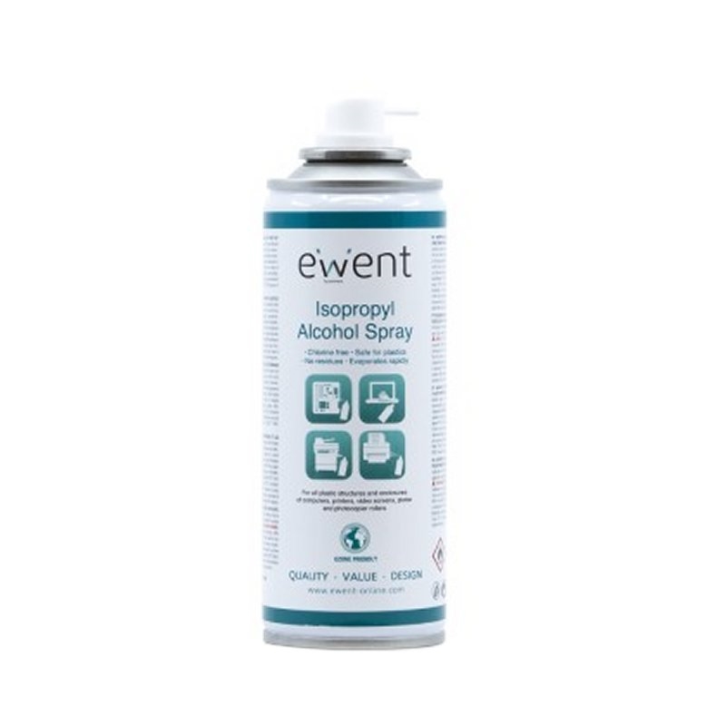 Ewent EW5613 kit de limpeza de equipamento Impressora Spray de limpeza de equipamento 200 ml