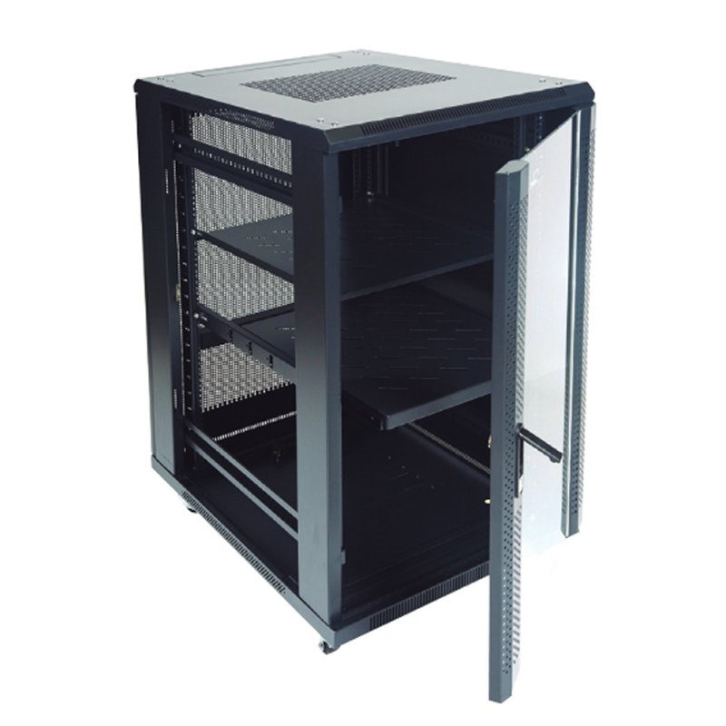 Monolyth | Armário 32U SH8832 800x800 Porta Perfurada