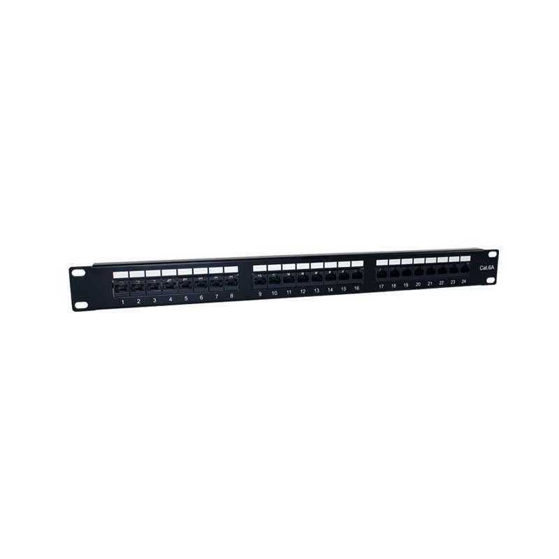 2Lan | Patch Panel 19" CAT6A 24 Portas | 24 Portas