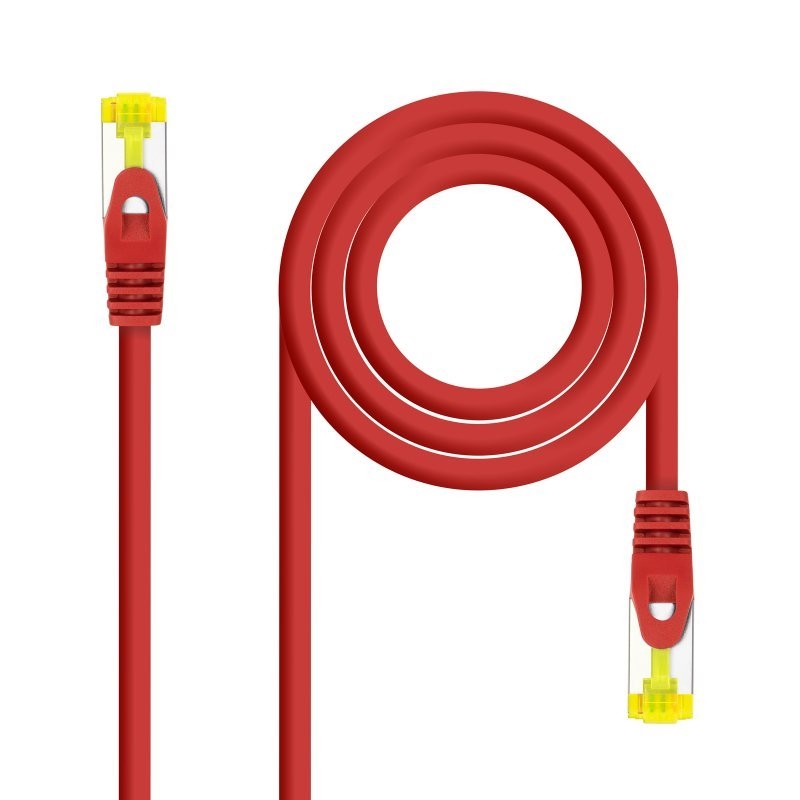 Nanocable 10.20.1902-R cabo de rede Vermelho 2 m Cat6a SF/UTP (S-FTP)