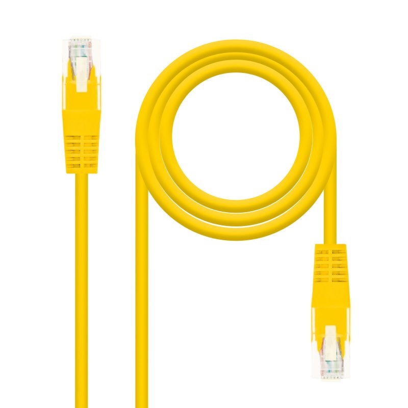 Nanocable 10.20.0400-L25-Y cabo de rede Amarelo 0,25 m Cat6 U/UTP (UTP)
