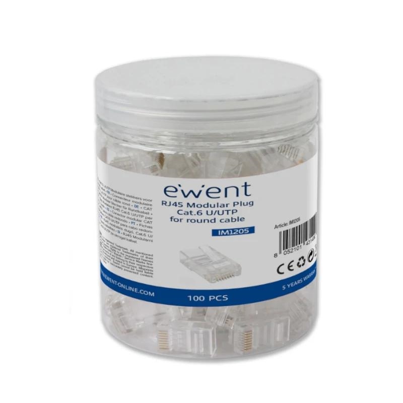 Ewent IM1205 conector RJ-45 Transparente
