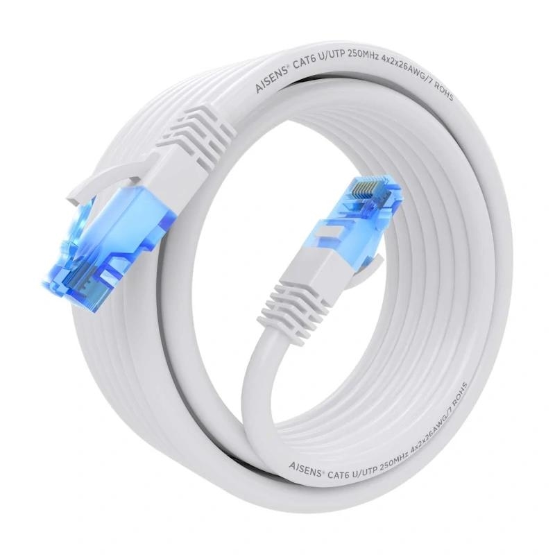 AISENS A135-0823 cabo de rede Branco 4 m Cat6 U/UTP (UTP)