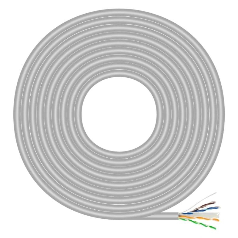 AISENS A135-0750 cabo de rede Cinzento 305 m Cat6 U/UTP (UTP)