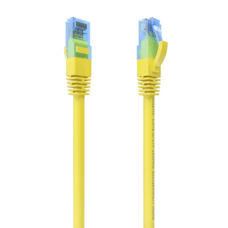 AISENS A135-0835 cabo de rede Amarelo 2 m Cat6 U/UTP (UTP)