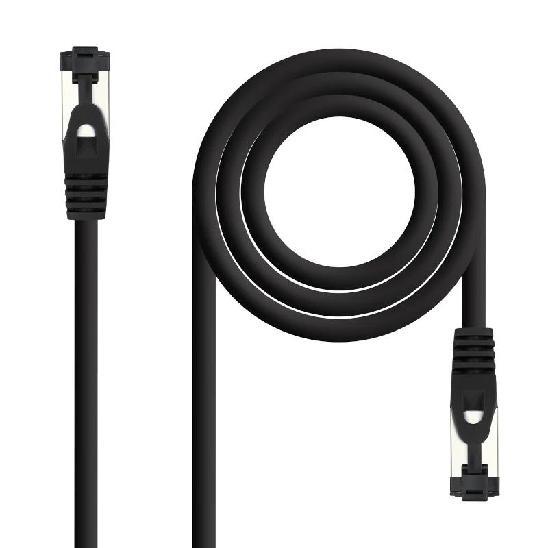 Nanocable 10.20.2002-BK cabo de rede Preto 2 m Cat8.1 S/FTP (S-STP)
