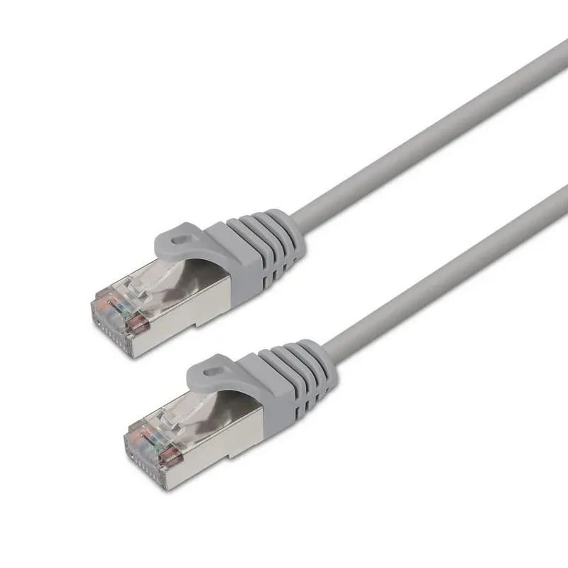 Aisens Latiguillo RJ45 CAT.6 FTP AWG26 Gris 1.0m