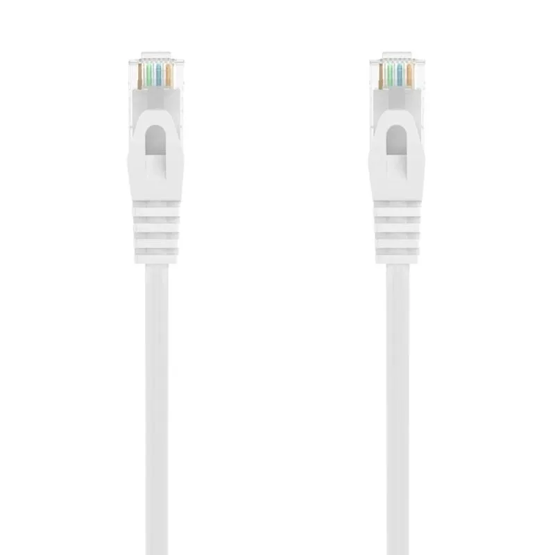 Aisens Latiguillo RJ45 LSZH CAT.6A UTP blanco 2.0m