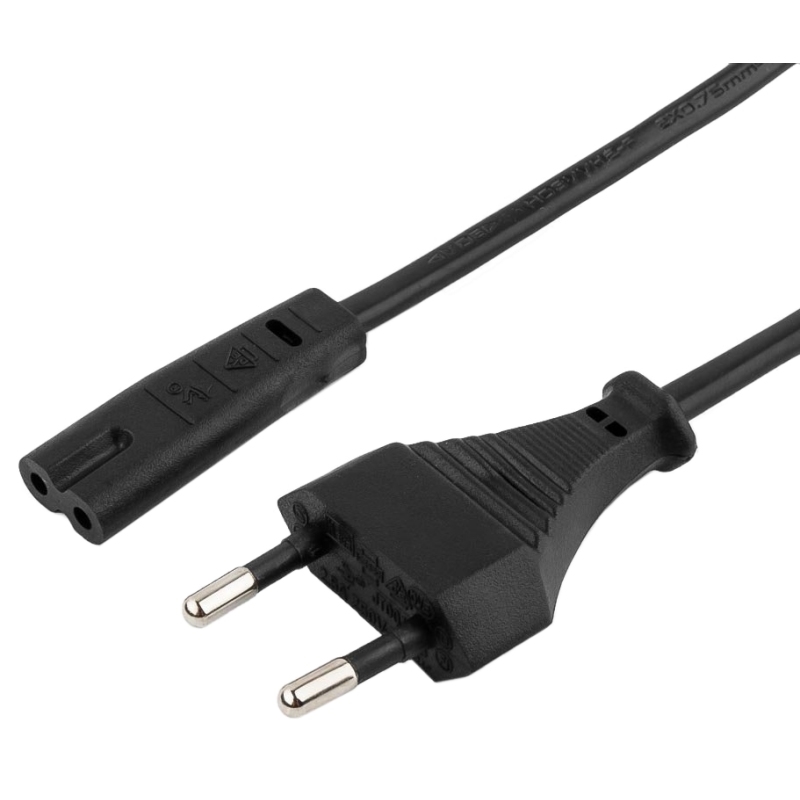 Gembird | PC | Cable Alimentación Euro 2pin C7 1.8M