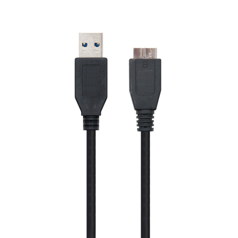 Ewent EC1016 cabo USB USB 3.2 Gen 1 (3.1 Gen 1) 1,8 m USB A Micro-USB B Preto
