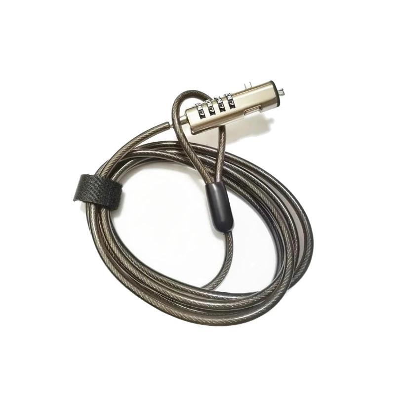 Nilox NXSCN001 cadeado antirroubo Cinzento 1,9 m