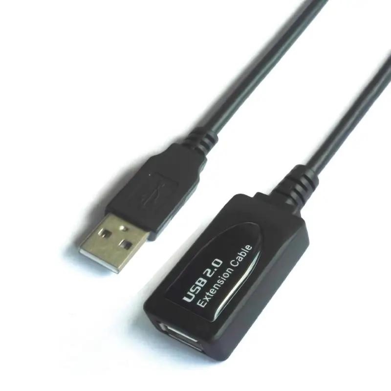 Aisens | PC | Cable USB 2.0 ProlongadorA/M-A/H Negro 5m
