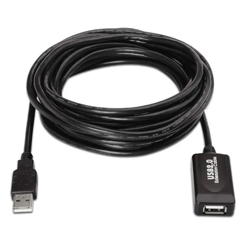 AISENS A101-0018 cabo USB USB 2.0 5 m USB A Preto