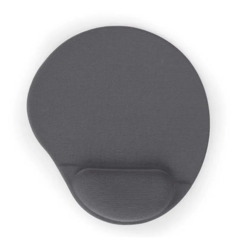 Gembird Alfombrilla de Gel con reposamuñecas Gris