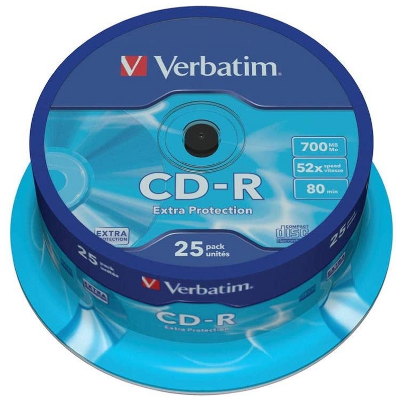 Verbatim CD-R Extra Protection 700 MB 52x 25 unidade(s)