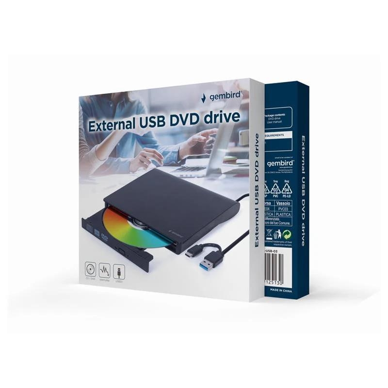 Gembird | DVD | Unidad