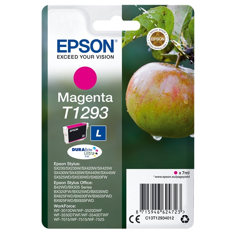 Epson Apple T1293 tinteiro 1 unidade(s) Original Magenta