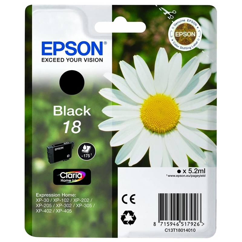 Epson Daisy C13T18014022 tinteiro 1 unidade(s) Original Preto
